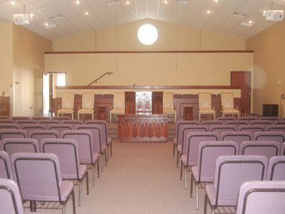 inside chruch